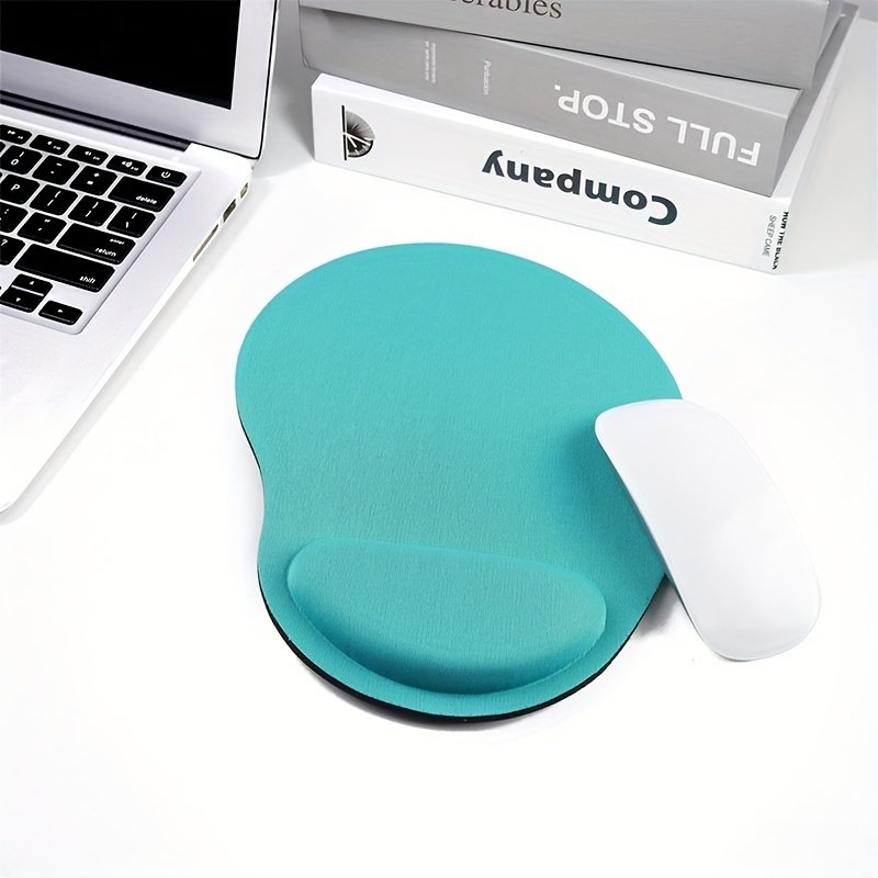 EVA Wrist Support Mouse Pad 23cm x 17.5cm Ergonomic Mouse Pad Lightweight Design