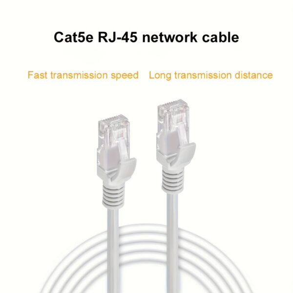 Cat5e Computer Ethernet Cable High-Speed Finished LAN Network Cable