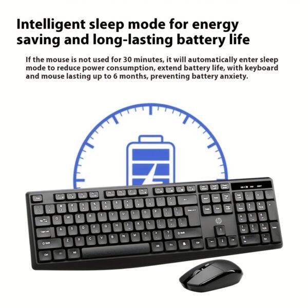 1d081400-38e5-490e-b055-d5bf8379ddc0.jpg HP Wireless Keyboard and Mouse Combo for Office Laptop & Desktop PC