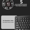 Business Silent Wireless Keyboard & Mouse Combo Set for Office & Home Use