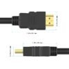 I-ZCLIVE 4K Ultra HD HDMI Cable 2.0 High-Speed HDTV Cable