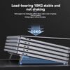 Two-Speed Adjustable Notebook Holder Folding Laptop Cooling Stand Portable Radiator Base