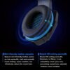 G9000 LED Light Wired Gaming Headset with Noise Reduction Microphone