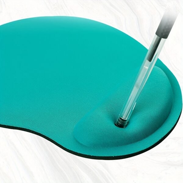 EVA Wrist Support Mouse Pad 23cm x 17.5cm Ergonomic Mouse Pad Lightweight Design