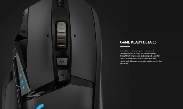 Logitech G502 HERO High Performance Wired Gaming Mouse